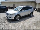 2018 Ford Escape Se Silver vin: 1FMCU0GD0JUC68532