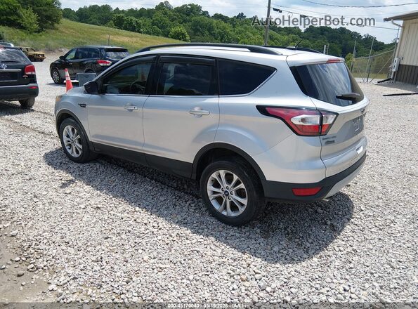 1FMCU0GD0JUC68532 2018 FORD ESCAPE Silver უკანა მარცხენა