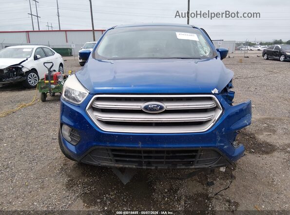 1FMCU0GD0KUA59051 2019 FORD ESCAPE Синий Вид задней части салона