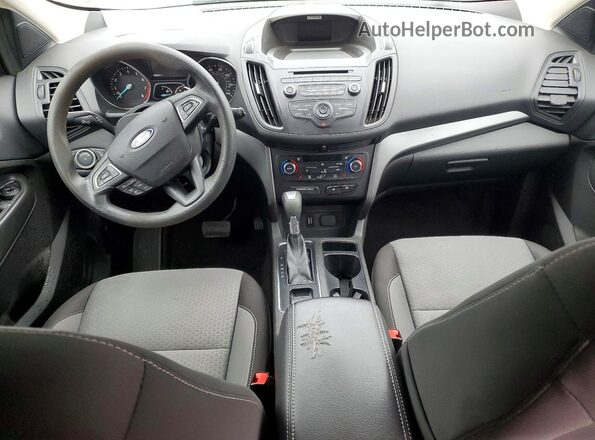 1FMCU0GD1HUD83263 2017 FORD ESCAPE White Vista del salpicadero