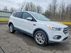 2017 Ford Escape Se White vin: 1FMCU0GD1HUD83263