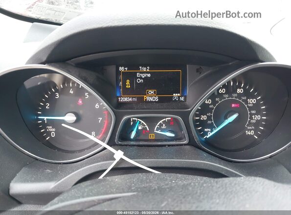 1FMCU0GD1HUD90536 2017 FORD ESCAPE Red Vista de los asientos traseros