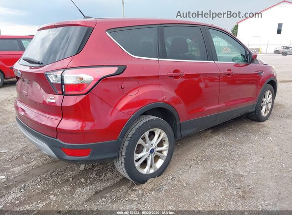 1FMCU0GD1HUD90536 2017 FORD ESCAPE Red Trasero derecho