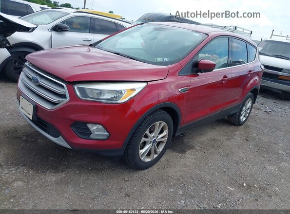 1FMCU0GD1HUD90536 2017 FORD ESCAPE Red Vista tres cuartos delantera izquierda