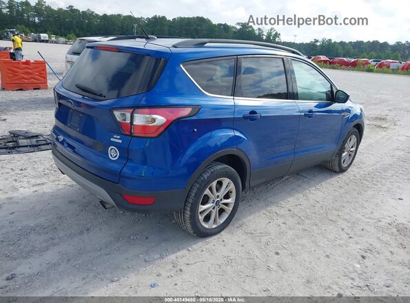 1FMCU0GD1HUE92807 2017 FORD ESCAPE Синий Задняя правая четверть