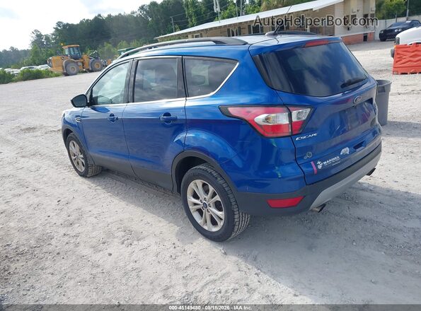 1FMCU0GD1HUE92807 2017 FORD ESCAPE Синий Задняя левая четверть