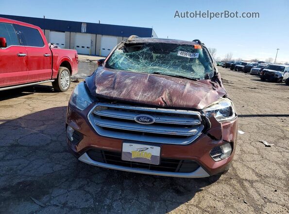 1FMCU0GD1JUA95295 2018 FORD ESCAPE Brown Դիմացի տեսք