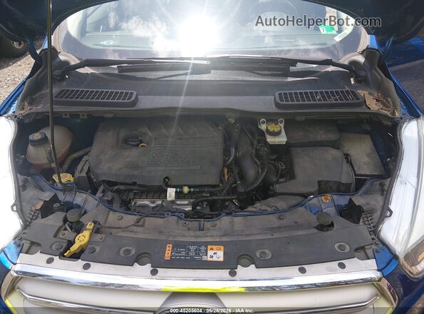 1FMCU0GD1JUC11577 2018 FORD ESCAPE Синий Вид сзади