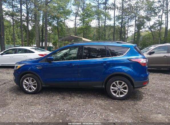 1FMCU0GD1JUC11577 2018 FORD ESCAPE Синий Панорамный вид салона 360°