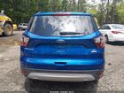 2018 Ford Escape Se Синий vin: 1FMCU0GD1JUC11577