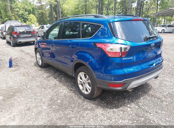 1FMCU0GD1JUC11577 2018 FORD ESCAPE Синий Задняя левая четверть