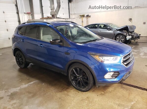 1FMCU0GD1JUC58107 2018 FORD ESCAPE Blue 