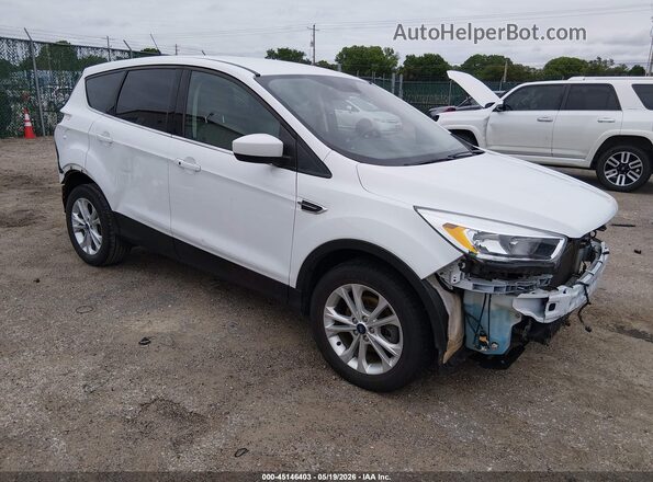 1FMCU0GD1KUA35003 2019 FORD ESCAPE White Przód prawy