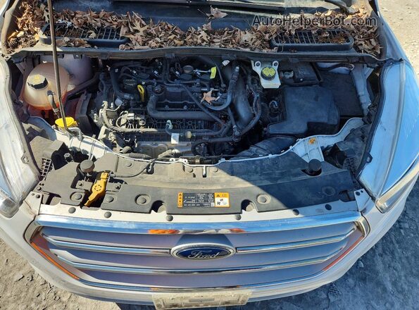 1FMCU0GD1KUC35606 2019 FORD ESCAPE White Widok wnętrza z tyłu