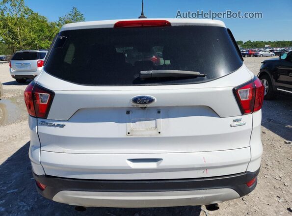1FMCU0GD1KUC35606 2019 FORD ESCAPE White Widok z tyłu