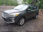 2017 Ford Escape Se Gray vin: 1FMCU0GD2HUB57233