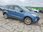 2018 Ford Escape Se Blue vin: 1FMCU0GD2JUA67988