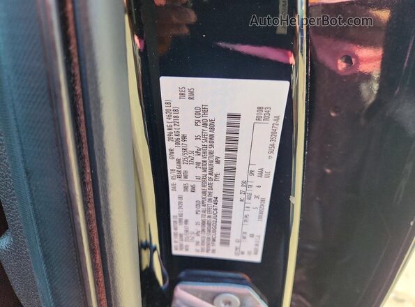 1FMCU0GD2JUC67494 2018 FORD ESCAPE Black Widok naklejki z numerem VIN