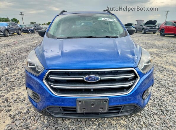 1FMCU0GD2KUA07601 2019 FORD ESCAPE Blue Widok z przodu