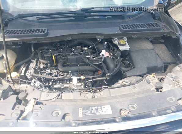 1FMCU0GD2KUB74721 2019 FORD ESCAPE Черный Вид сзади