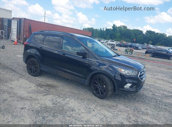 1FMCU0GD2KUB74721 2019 FORD ESCAPE Черный Передняя правая четверть