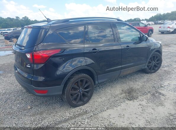 1FMCU0GD2KUB74721 2019 FORD ESCAPE Черный Задняя правая четверть