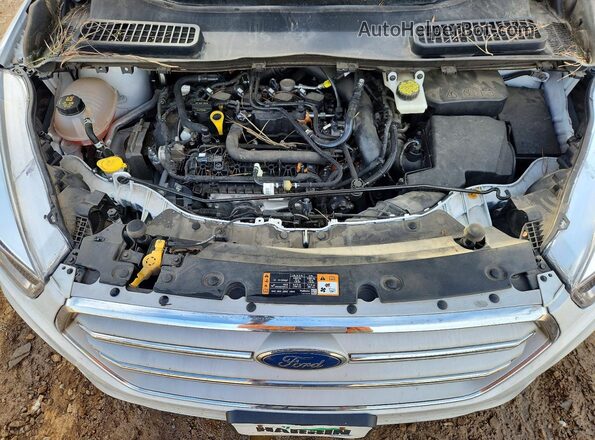 1FMCU0GD2KUC50017 2019 FORD ESCAPE White Widok komory silnika