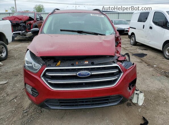 1FMCU0GD3HUA46934 2017 FORD ESCAPE Burgundy Widok z przodu