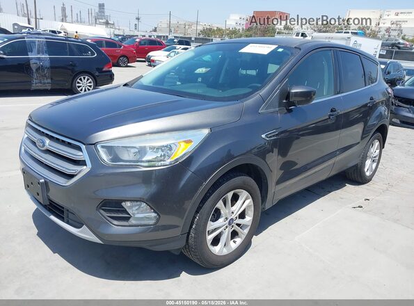 1FMCU0GD3HUC80054 2017 FORD ESCAPE Black Vista tres cuartos delantera izquierda
