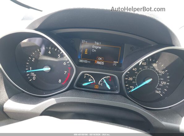 1FMCU0GD3HUC80054 2017 FORD ESCAPE Black Vista de los asientos traseros