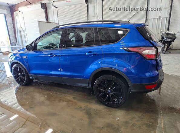 1FMCU0GD3HUD53374 2017 FORD ESCAPE Синий Задняя левая четверть