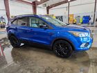 2017 Ford Escape Se Синий vin: 1FMCU0GD3HUD53374