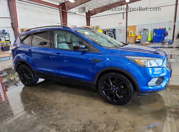 1FMCU0GD3HUD53374 2017 FORD ESCAPE Синий Передняя правая четверть