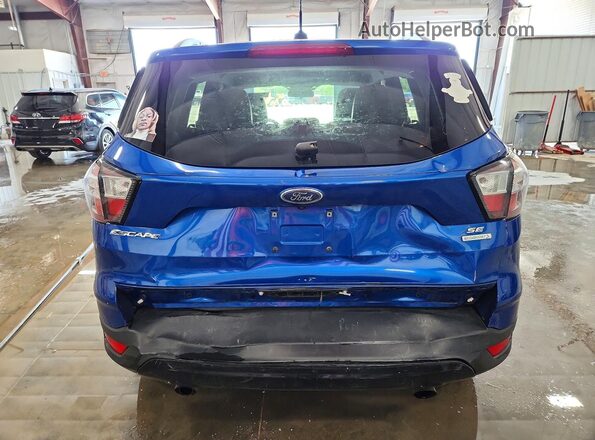 1FMCU0GD3HUD53374 2017 FORD ESCAPE Синий Вид сзади