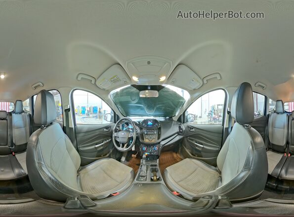 1FMCU0GD3HUD53374 2017 FORD ESCAPE Синий Панорамный вид салона 360°