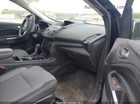 1FMCU0GD3HUE04372 2017 FORD ESCAPE Black Vista interior delantera