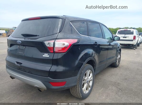 1FMCU0GD3HUE04372 2017 FORD ESCAPE Black Trasero derecho