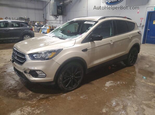 1FMCU0GD3HUE99497 2017 FORD ESCAPE Gold Vista tres cuartos delantera izquierda