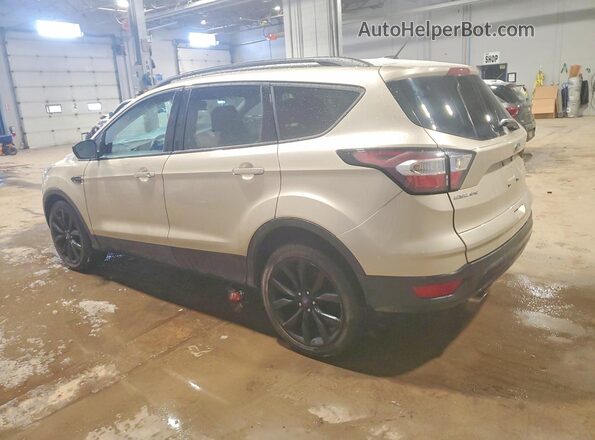 1FMCU0GD3HUE99497 2017 FORD ESCAPE Gold Trasero izquierdo