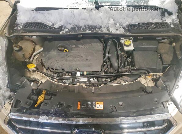 1FMCU0GD3HUE99497 2017 FORD ESCAPE Gold Vista del compartimento del motor