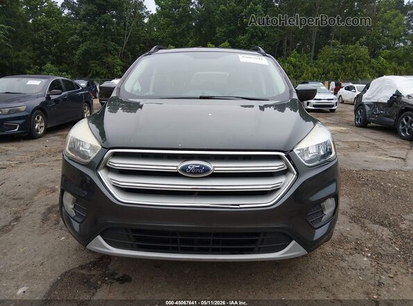 1FMCU0GD3JUA69295 2018 FORD ESCAPE Черный Вид щитка приборов