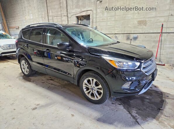 1FMCU0GD3JUD37245 2018 FORD ESCAPE Black Front right