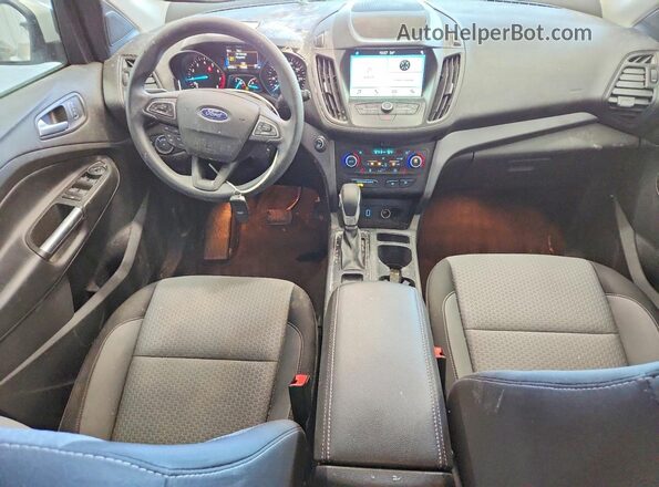 1FMCU0GD3KUB78292 2019 FORD ESCAPE Белый Вид панели приборов