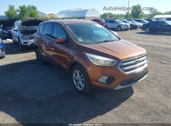 1FMCU0GD4HUA68828 2017 FORD ESCAPE Оранжевый Передняя правая четверть