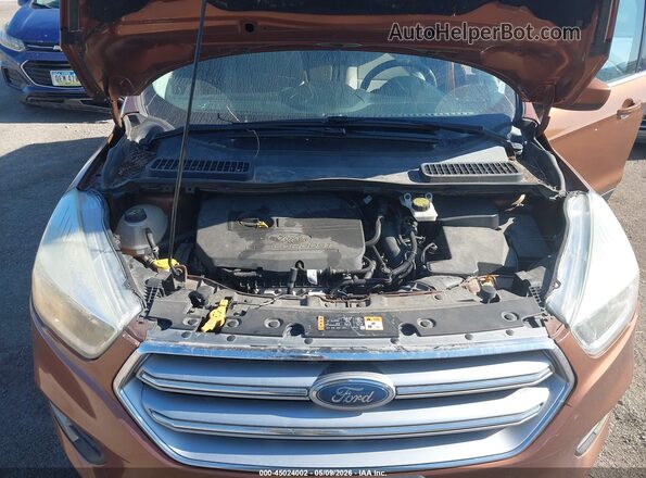 1FMCU0GD4HUA68828 2017 FORD ESCAPE Оранжевый Вид сзади
