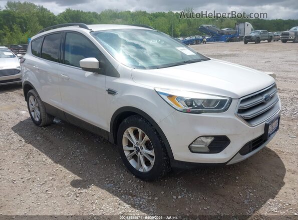 1FMCU0GD4HUB28333 2017 FORD ESCAPE White Przód prawy