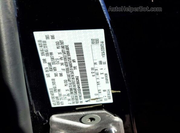 1FMCU0GD4HUB82862 2017 FORD ESCAPE Черный Вид наклейки с VIN-кодом