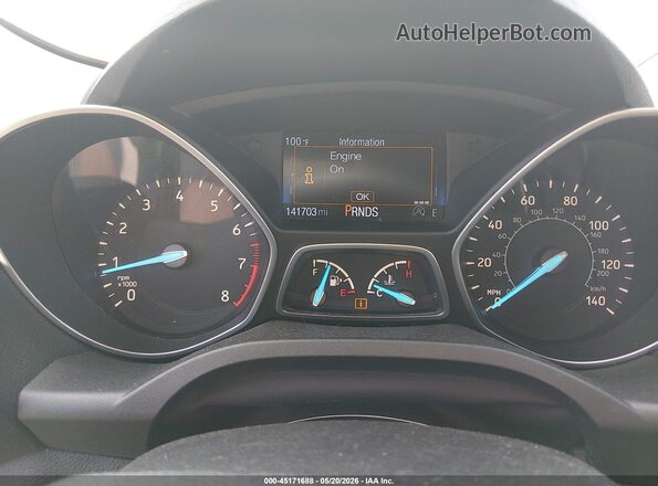 1FMCU0GD4HUC31932 2017 FORD ESCAPE Серый Вид задних сидений