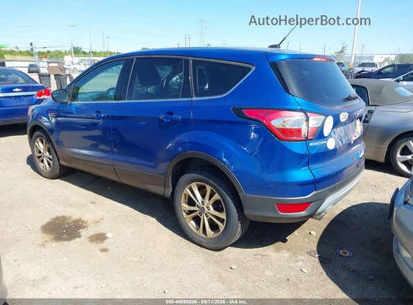 1FMCU0GD4HUD50354 2017 FORD ESCAPE Синий Задняя левая четверть