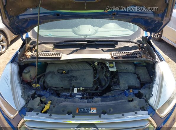 1FMCU0GD4HUD50354 2017 FORD ESCAPE Синий Вид сзади